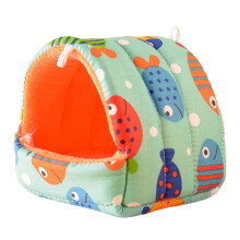 Visland Guinea Pig Bed Cave Soft Skin-Friendly Hideout 1pc