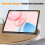 Protective Case Cover for Honor Pad 10 12.1-Inch Tablet 2025 Slim Durable Black Shell 4