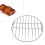 Runder Grillrost aus Edelstahl, 25 cm 7