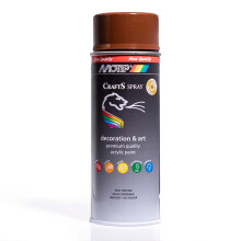 Akril spray festék RAL 8011 barna 400ml CRAFTS