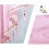 Yesbay triangle kitchen curtain valance light pink 1 piece 8