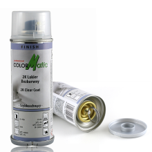 Átlátszó akril lakk Klar Spray 2K 200ml COLORMATIC