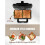 Sandwich Maker for 2 Sandwiches, Automatic Temperature Control, Beige, Compact Home Kitchen Appliance 4