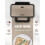 Sandwich Maker for 2 Sandwiches, Automatic Temperature Control, Beige, Compact Home Kitchen Appliance 5