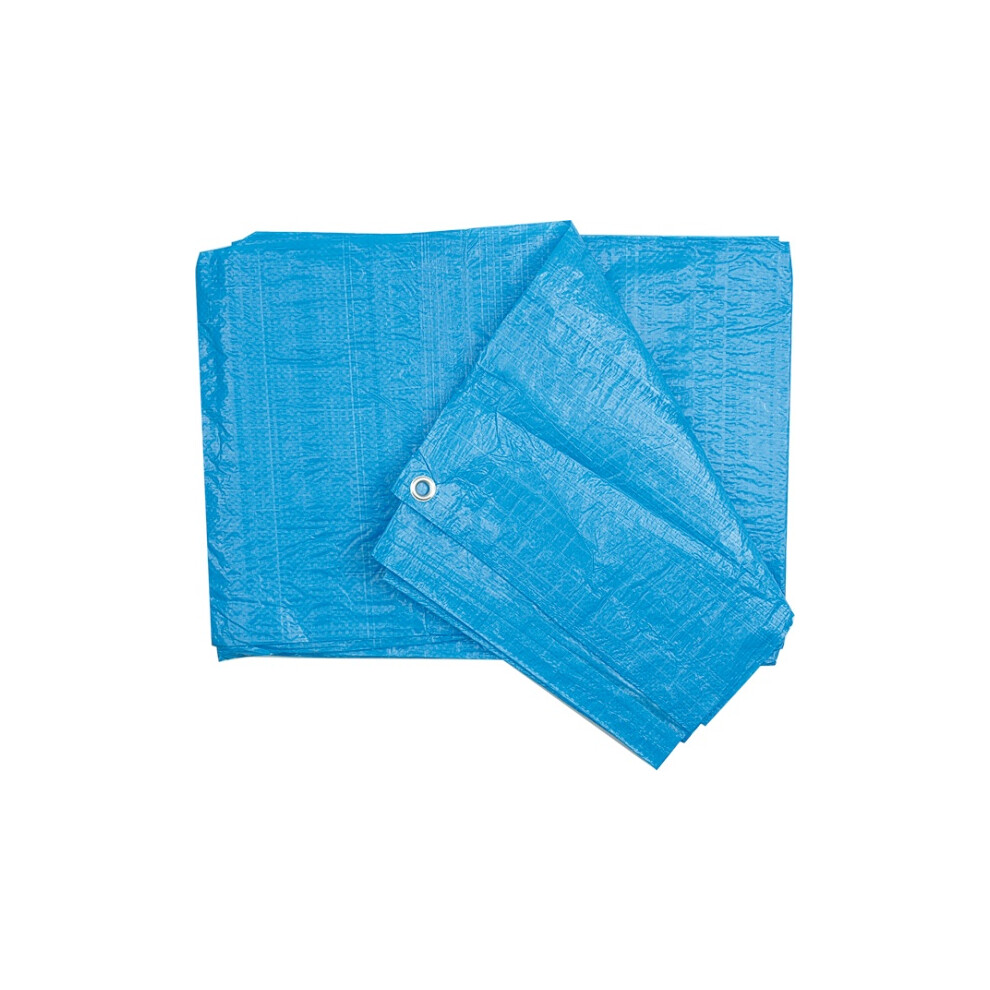Toya Blau Abdeckplane, Plane 400 Cm X 500 Cm 90 G (4 X 5 M) - Bild 5