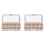 600pcs 10value 0.1UF- 10UF Monolithic Ceramic Capacitor Assortment Kit 1