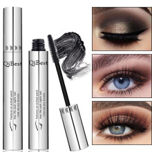 (Black) Black Mascara Waterproof Long Lasting Curling Lengthening Eyelash Extension Cosmetics