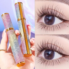 (Matches the image, 1pc) 3D Starry Lengthening Mascara Long-Lasting Waterproof Smudge-Proof Extreme Black Curling Eyelash Formula 1pc Ideal Gift