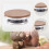 Leaf cupboard rotating platform for spraying 15 cm 7