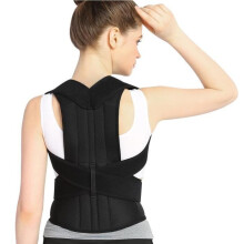 Unisex houdingscorrigerend korset voor rug- en schouderondersteuning, tailletrainingsgordel