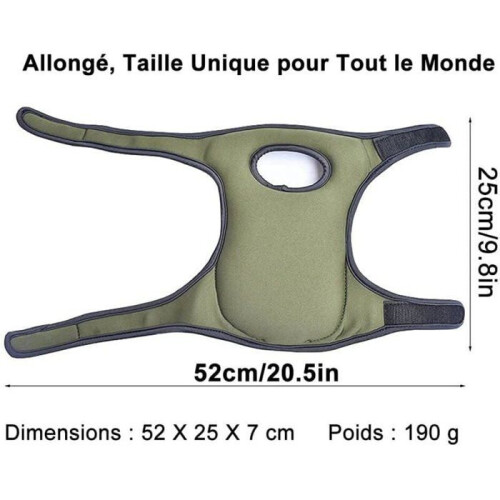 Non-Slip Knee Pads, Thickened Elastic Memory Foam, Sweat Absorbent, 1 Pair 1