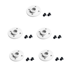 20Pcs/Lot Metal Steering Gear Disc Stent 25T Servo Arm Round Type for MG995 MG996R RC Robot Car