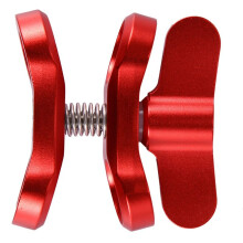 6X Camera-Accessoire Duiklampen Bal Vlinder Clip Arm Klembevestiging Aluminium voor  Hero 3+/4/5 Xiaoyi Gitup SJ6000 Camera Rood