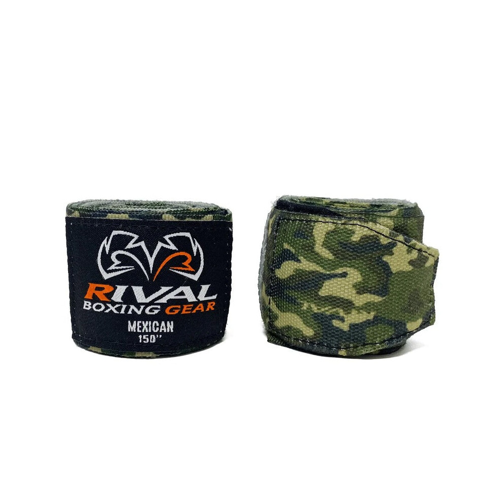 Photos - Martial Arts Protective Gear Rival Camo Handwraps Army Green 180cm