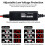 Dashing Camera Hardwire Kit OBD to USB Power Cable for 4