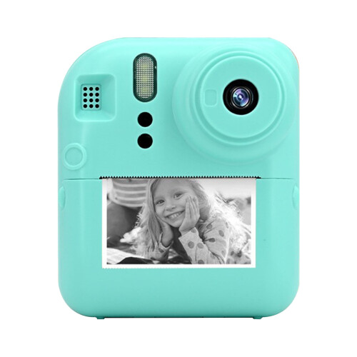 Câmera Mini Infantil RFUGUG para Selfie - Rosa, Azul e Verde - 32GB 2