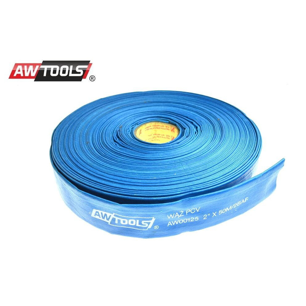Awtools Schlauch - 2" X 50 M - Pvc - Blau - 50 M