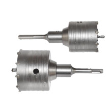 Coroa para concreto - AWTOOLS - Jogo Ø65/Ø80 mm - Cabo SDS-Plus 100 mm - Pacote com 2 peças