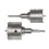 Betonkrone - AWTOOLS - Set Ø65/Ø80 mm - SDS-Plus Griff 100 mm - Pack 2 Stück 1