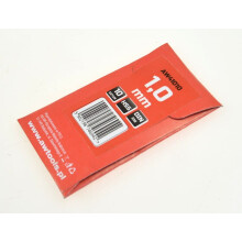 Broca de metal - AWTOOLS - BROCA DE METAL BRANCA 1,0 mm - HSS-G 4241 - Ponta 118 - Pacote com 10