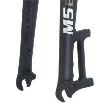 HASSNS MTB Rigid Fork Aluminum Alloy 26/27.5inch for Disc Brake, V-Brake Straight Tube 28.6mm Cycling Accessories A