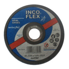 Disco de corte para metales - INCOFLEX - 300x3,2x32 mm - Para acero - Negro - Disco de corte