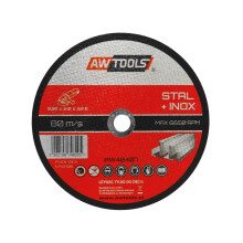 Disco metálico - AWTOOLS - 125 x 1,0 mm / 22,2 - Ø125 mm - espesor 1,0 mm - orificio 22,2 mm