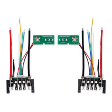 10 Peças DCB200 Li-Ion Battery PCB Placa de Circuito de Proteção de Carregamento para 18V 20V DCB201 DCB203 DCB204