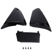 Motorfietsaccudeck Zijbehuizing Beschermhoes voor Vulcan VN900 Classic Custom 2006-2020 Glanzend Zwart