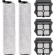 Rouleau brosse et filtre - Tineco - iFloor 3 / Floor One S3 - 2 Rouleaux - 3 Filter - Brosse de Nettoyage