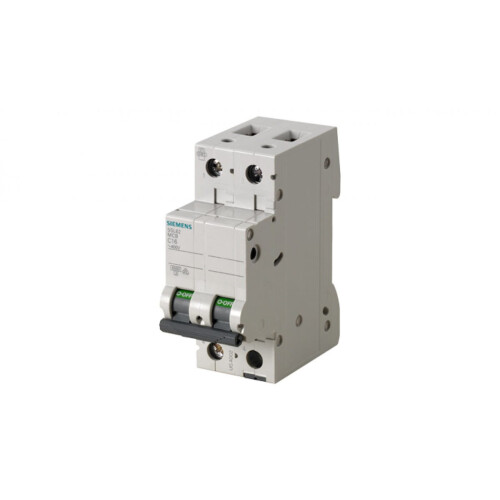 Siemens Afbryder 2P C 6A 6kA AC 5SL6206-7