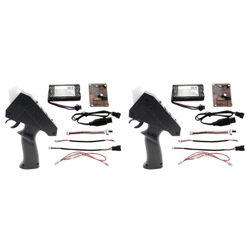 2X 2.4G Remote Controller Circuit Board Kit for MN78/WPL B16 Series Conversion Upgrade Parts Remote Controller Set