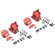 Lot de 2 BoîTiers de BoîTe de Vitesses Avant et ArrièRe en MéTal pour Arrma 1/8 Kraton Outcast Notorious Typhon Talion 1/7 Infraction RC Car,1