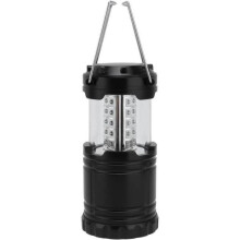 Campinglantaarn, 30 LED-lampen op batterijen, duurzame verlichting met lange brandduur, draagbaar voor kamperen, wandelen en andere buitenac