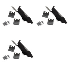3X Doppie Ventole per Montaggio su Rack Dissipatore di Calore Slot PCI Supporto per Staffa Ventola 80MM/90MM/120MM per Ventola di Raffreddamento Video