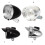 Vintage LED Bicycle Headlight 200LM Black 8