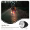 Vintage LED Bicycle Headlight 200LM Black 6