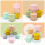 Toddler straw cup spill-proof travel cup 1 pack 3