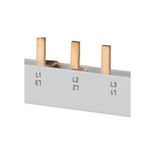 3P 10mm2 forbindelsesskinne, 12-modul (4x3P), fuld isolering, 5ST3615