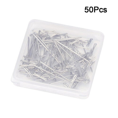 Wig Making Set Stainless Steel T-Pins 27mm 50pcs 1