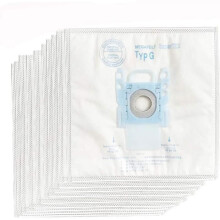 Paquete de 10 bolsas para aspiradora tipo G para modelos compatibles, filtración de polvo de alto rendimiento, bolsas de repuesto duraderas.