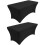 2 piezas de mantel extensible rectangular a prueba de polvo de 183 cm (6 pies) 1