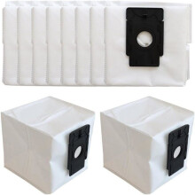 Paquete de 10 bolsas de repuesto de alta capacidad para aspiradoras RC3 Plus, RE4 Plus, RE4, RE5 Plus, CS RA KIT07, CS RC3 y CS RE4P.
