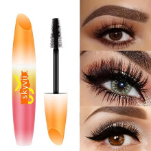 (Matches the image, 1pc) Extreme Lengthening Mascara Lasting Curling Formula Waterproof Smudge-Proof Mascara Intense Black