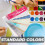 Color Card Wheel Chart for Paint Selection 1pc 4