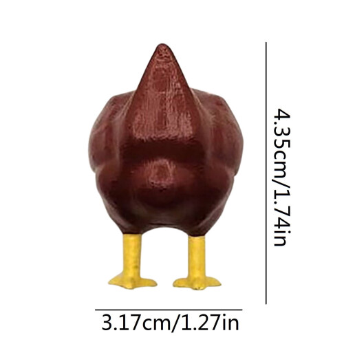 Herrnalise chicken butt magnet set 2 pcs 2