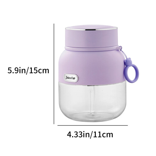 Mini electric juicer cup for fruit, portable, 1 unit 2