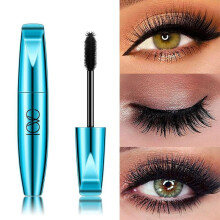 (Matches the image) Extra-Volumizing Mascara - Dramatic Curl & Extreme Lengthening, Long-Lasting Waterproof Formula, Smudge-Proof, Rich Black