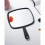 Professional Salon Hair Stylist Handheld Mirror with Handle 3