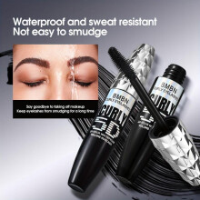 (Matches the image) Lengthening 5D Mascara Waterproof Sweat-Resistant Non-Greasy Non-Irritating Curling Eyelash Mascara for Captivating Eyes